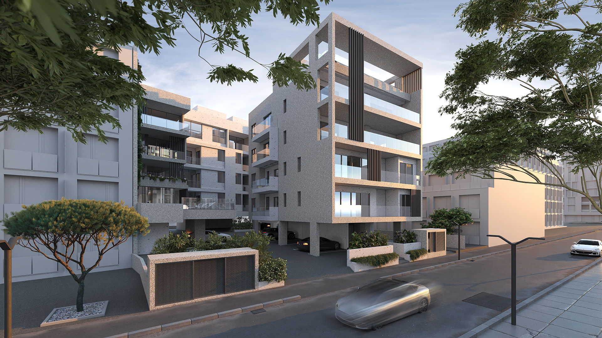 Alef Beta Neapolis exterior, Limassol
